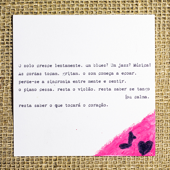 Para tocar o coração